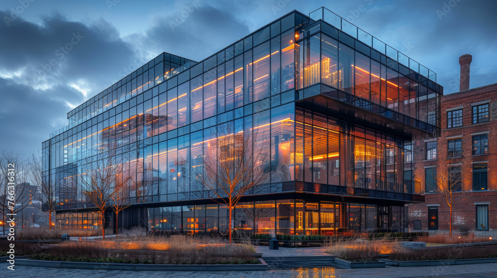 Obraz premium Architectural Contrast