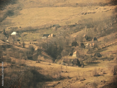 view of the village