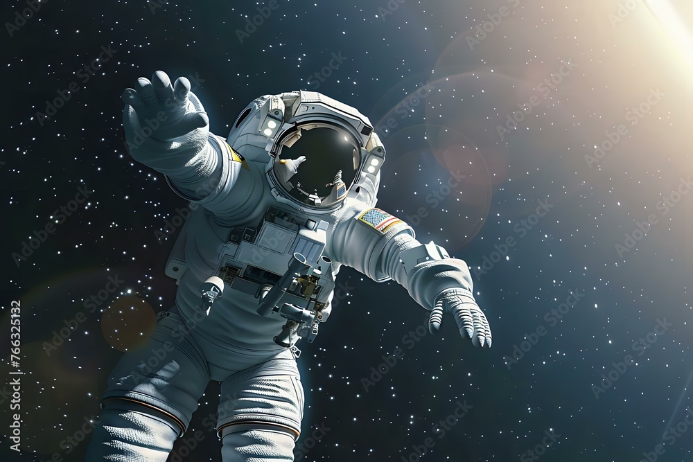 spaceship in space. Generative AI spaceship in space. Generative AI