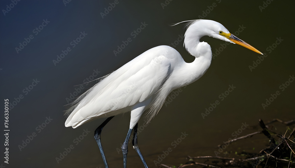 Great White Egret bird Stock Photo,Egret bird photography.Wildlife Photography, Generative AI Great White Egret bird Stock Photo,Egret bird photography.Wildlife Photography, Generative AI