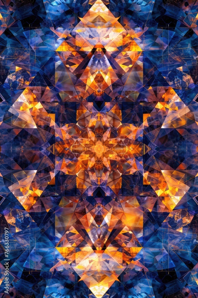Elegant luxury kaleidoscopic abstract background Elegant luxury kaleidoscopic abstract background