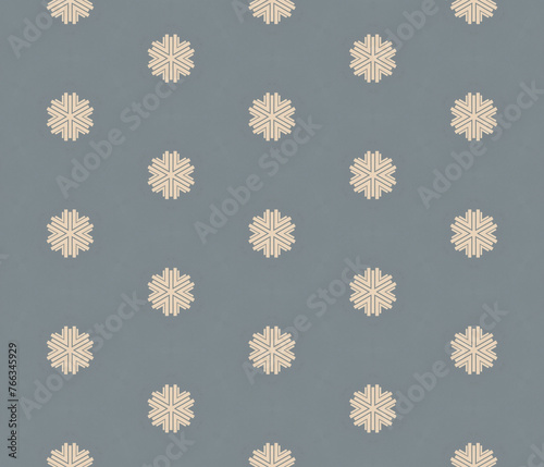 Beautiful snowflake seamless pattern. Winter themed digital pattern. Holiday gift wrapping digital paper.	

