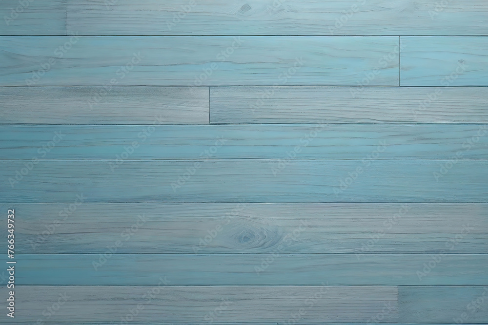 Obraz premium Blue and grey parquet laminate wood wall wooden plank board texture background with grains and structures