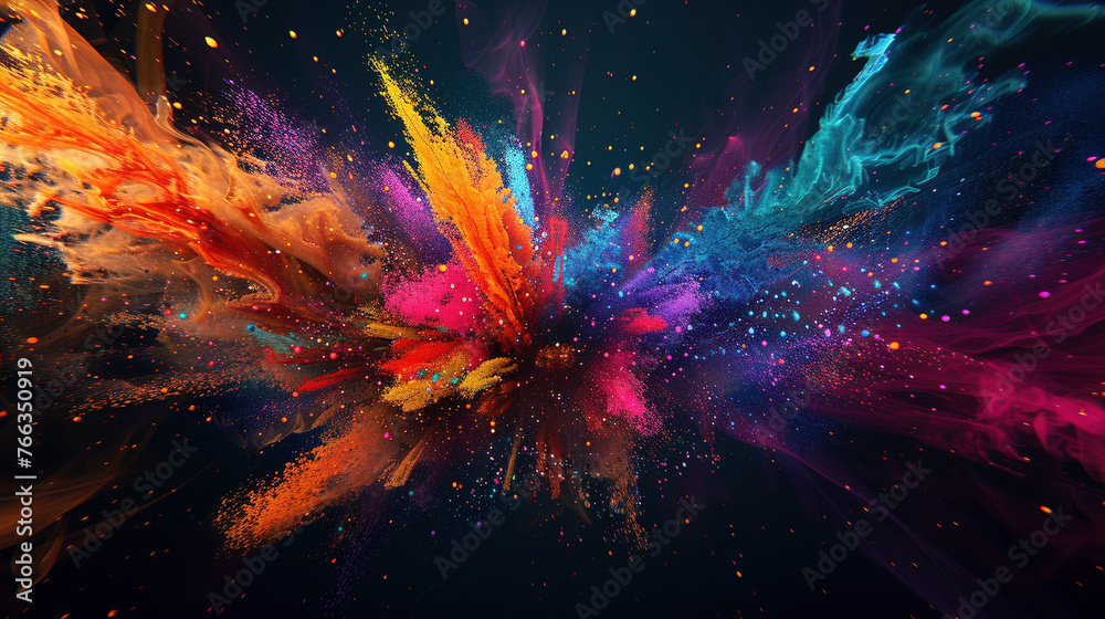 Vivid Digital Abstractions: A Symphony of Shapes and Forms Vivid Digital Abstractions: A Symphony of Shapes and Forms