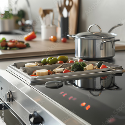 Stainless steel double cooking plate with thermostatic switch


 photo