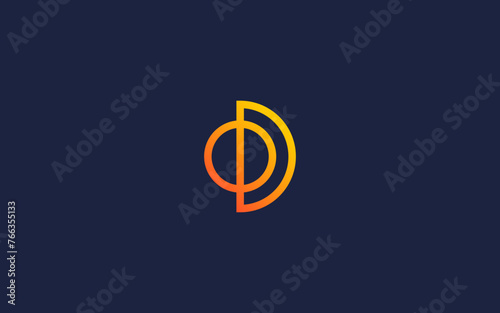 letter od logo icon design vector design template inspiration