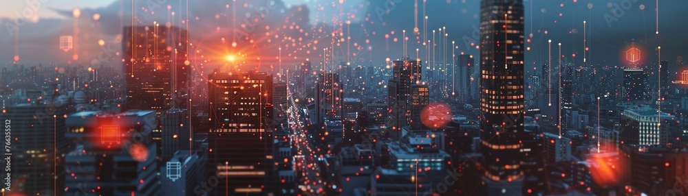 Smart urban landscapes visualized Smart urban landscapes visualized