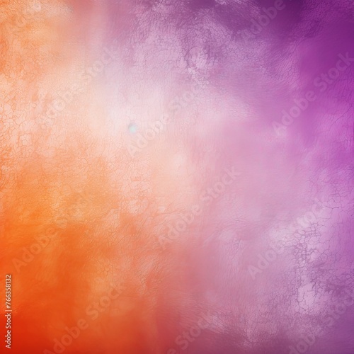 Silver purple orange, a rough abstract retro vibe background template or spray texture color gradient