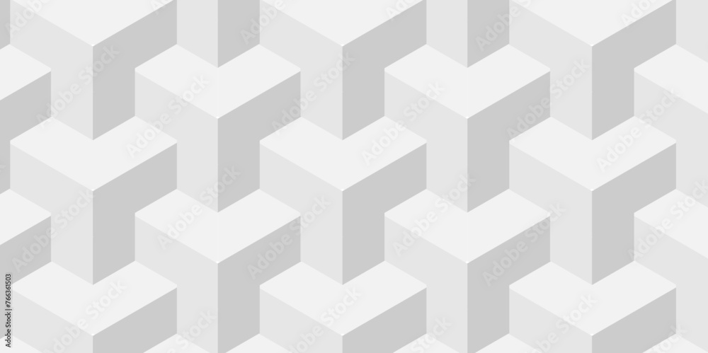 Minimal modern cubes geometric tile and mosaic wall grid backdrop hexagon technology transparent wallpaper background. White and gray block cube structure backdrop grid triangle texture vintage design Minimal modern cubes geometric tile and mosaic wall grid backdrop hexagon technology transparent wallpaper background. White and gray block cube structure backdrop grid triangle texture vintage design