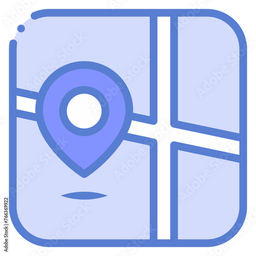 location map icon