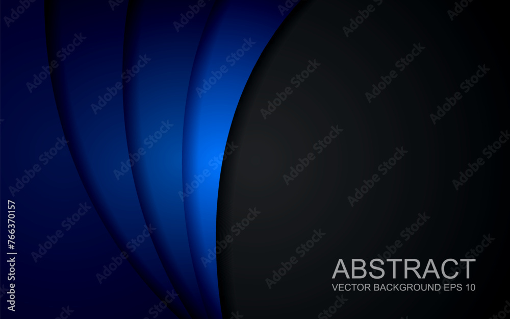 curve vector background with space abstract for text and message modern artwork website design
