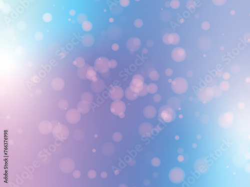 abstract background, beautiful blue rainbow gradient with bokeh effect, stardust, shiny sequins. Bright colorful fabulous design for poster, presentation, web page, postcard, banner