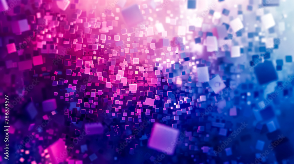 Abstract colorful pixel explosion background Abstract colorful pixel explosion background