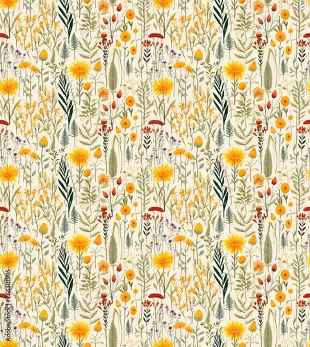 Botanical background, floral repeating patterns, seamless flowers, nature illustration, flowers, vibrant flowers, abstract flowers, vibrant color, floral pattern, floral background