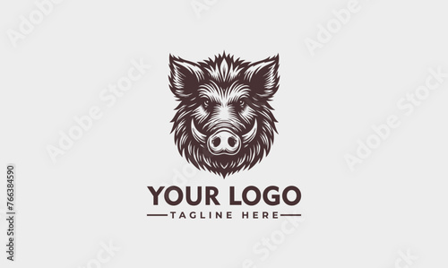A pig's head with a tagline that says Boar head in the bottom right corner