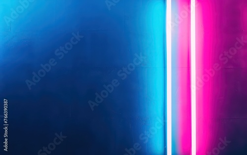 abstract neon background with blue and pink hues