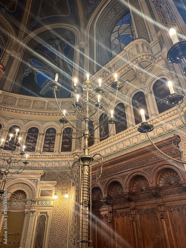 Pilsen's Great Synagogue is the second largest  in Europe