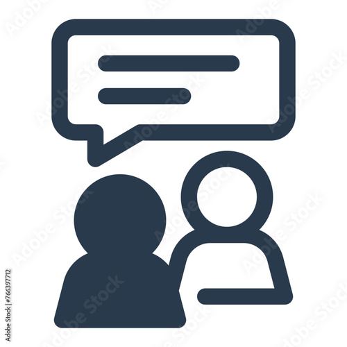 Expert Consultation Forum in The Boardroom Vector Icon Illustration