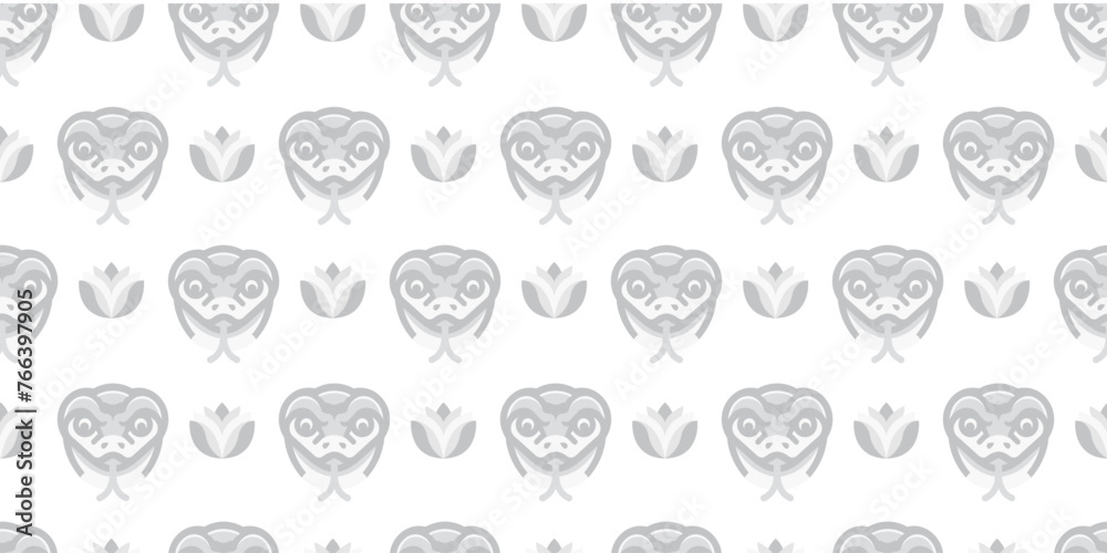Playful snake illustration background. Seamless pattern. Vector. 楽しそうな蛇のパターン 背景素材 Playful snake illustration background. Seamless pattern. Vector. 楽しそうな蛇のパターン 背景素材