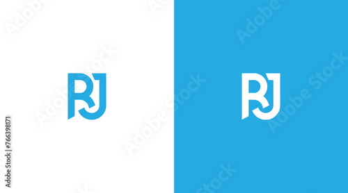 JR Letter Logo Design, Rj icon Brand identity Design Monogram Logo Minimalist Logo Design