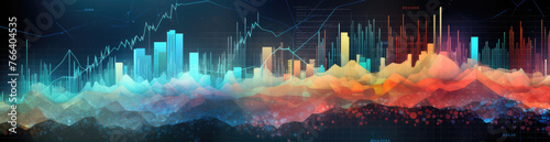 digital banner for business and market 