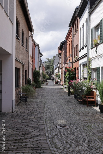 Blick in die Altstadt von Kempen am Niederrhein 