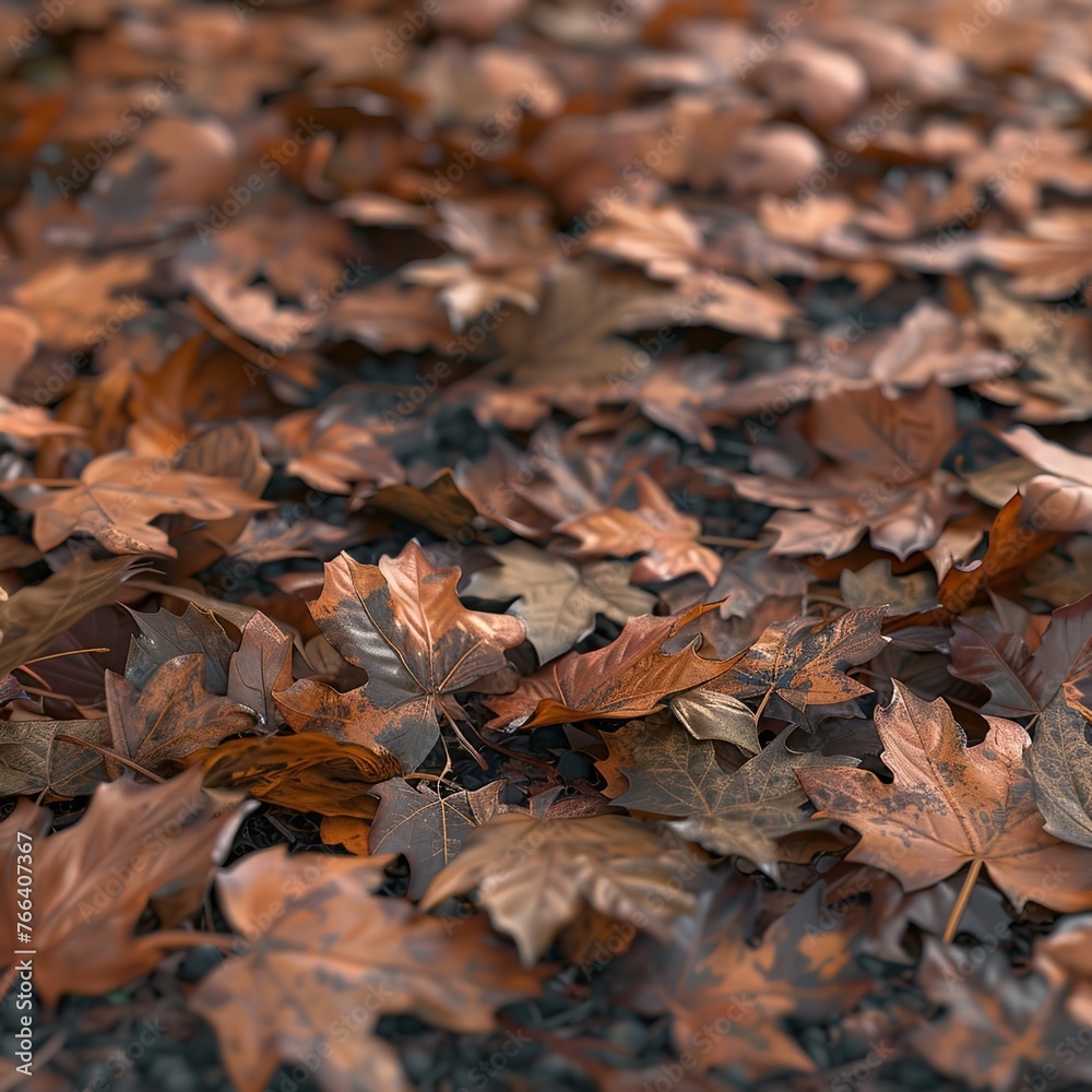 Backdrop featuring autumn foliage.