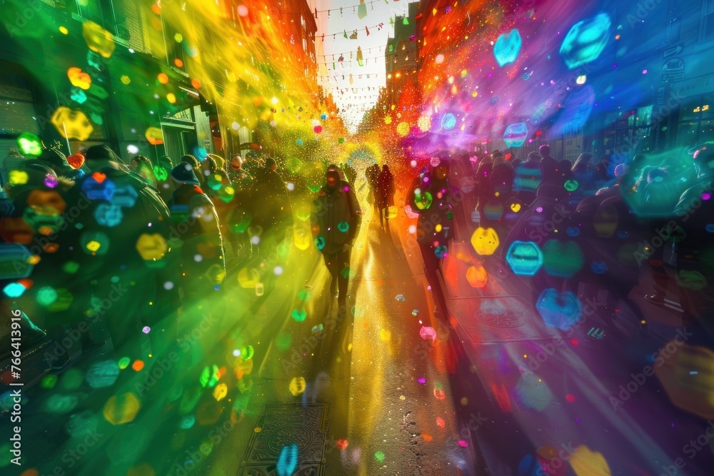 abstract colorful design use background