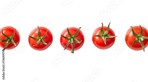 Wallpaper Mural Tomatoes isolated on a white background Torontodigital.ca