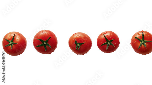 Wallpaper Mural Tomatoes isolated on a white background Torontodigital.ca