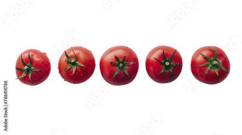 Wallpaper Mural Tomatoes isolated on a white background Torontodigital.ca