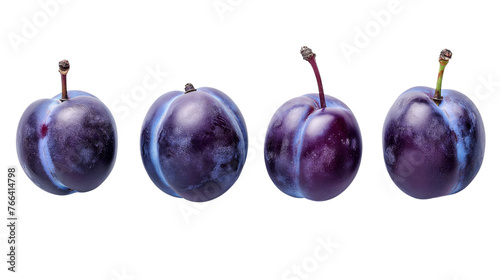 Wallpaper Mural Plums isolated with transparent background Torontodigital.ca