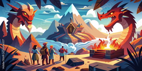 Guardian of Riches: Unveiling the Secrets of the Ancient Dragon's Lair