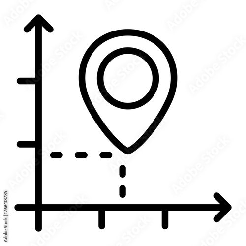 Coordinates Icon