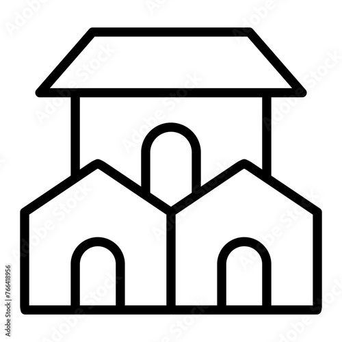 Suburban Area Icon