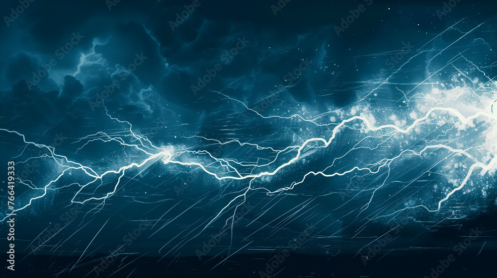 Lightning thunderstorm flash over the night sky. Concept on topic weather, cataclysms (hurricane, Typhoon, tornado, storm) Lightning thunderstorm flash over the night sky. Concept on topic weather, cataclysms (hurricane, Typhoon, tornado, storm)