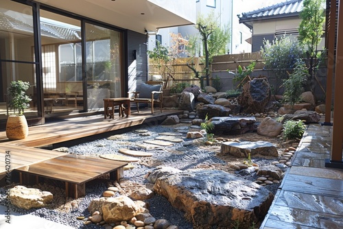 japanees stone garden  the meditation place  zen inspiration