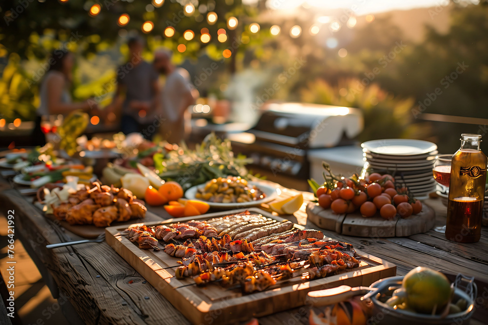 Golden Hour Grill: Savoring the Sunset Barbecue Golden Hour Grill: Savoring the Sunset Barbecue
