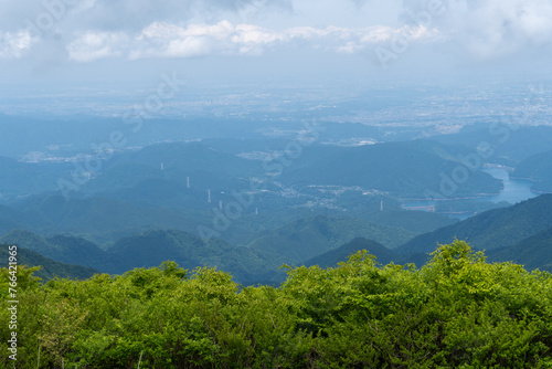 Fototapeta Naklejka Na Ścianę i Meble -  Top of Hirugadake mountain in Tanzawa