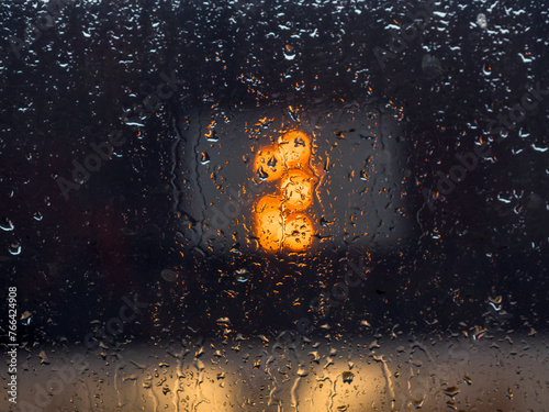 regnerisch bei Nacht