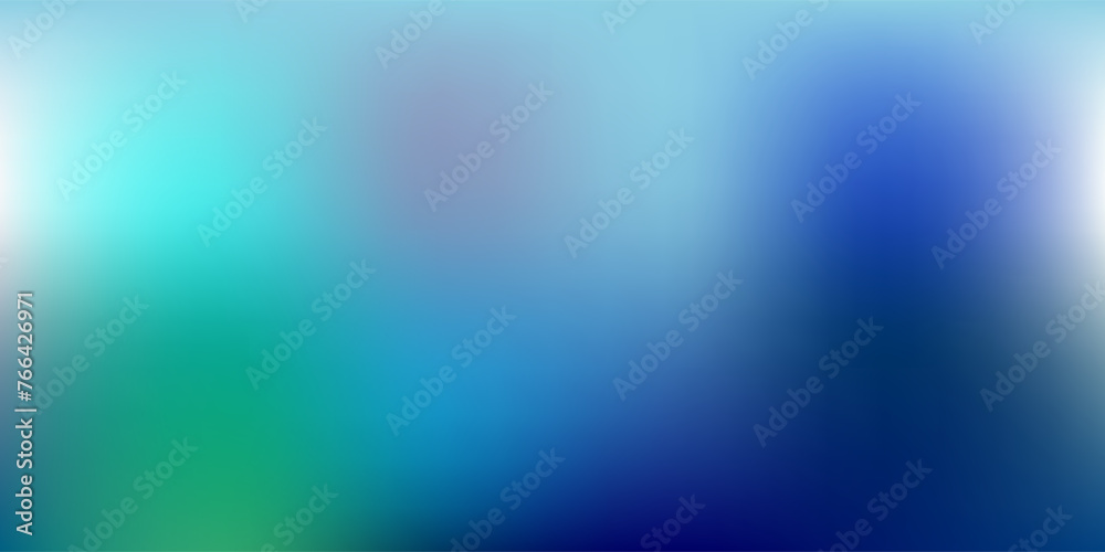 Dark Blue, Green vector gradient blur template.