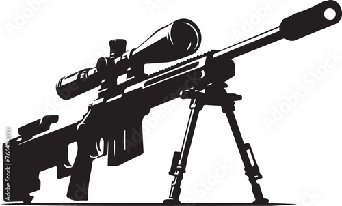 Sniper Rifle Silhouettes Sniper Rifle EPS Vector Sniper Clipart