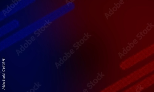 Election background, concept. Red and blue gradient abstract background. together with graphic patterns Gives a different feeling on opposite sides Use it as a background for elections, contests.