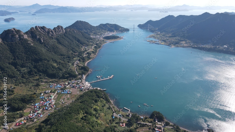 aerial view of the tongyeong