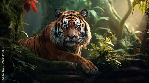 tiger in the wild