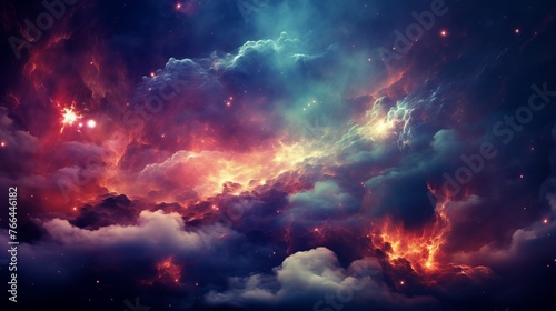 Interstellar Space Travel Through a Gaseous Nebula