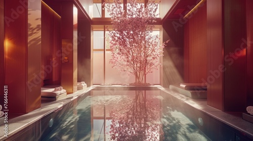 Develop a spa ritual inspired by Japanese onsen  photo