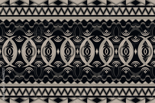 black and white seamless pattern