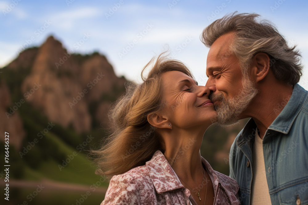 AI generated photo of cheerful happy people walking amazing places traveling spending time on vacation together AI generated photo of cheerful happy people walking amazing places traveling spending time on vacation together