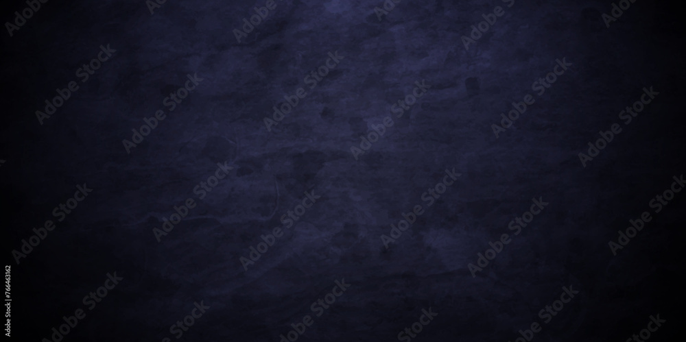 Abstract dark blue stone marble wall concrete texture backdrop background anthracite rough rustic. Natural blue blank dirty chalkboard Panorama. dark black blue slate background or texture.